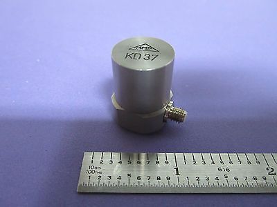 MMF PIEZOELECTRIC ACCELEROMETER KD37 GERMANY VIBRATION CALIBRATION BIN#C7-B-1