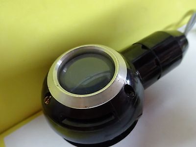 MICROSCOPE PART LAMP ILLUMINATOR + FILTER TESTED OK JAPAN OPTICS AS IS BIN#X4-03