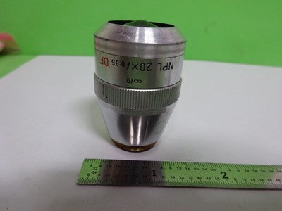 MIKROSKOPTEIL OBJEKTIV LEITZ GERMANY NPL 20X DF OPTICS AS IS BIN#72-40