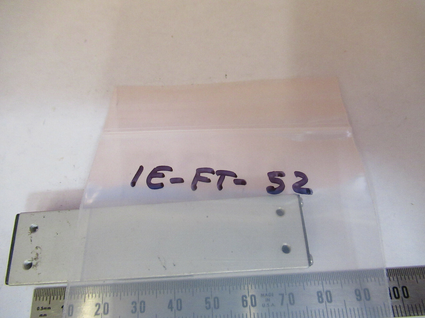 DEL-TRON LINEAR POSITIONING SLIDE BEARING PART AS PICTURED #1E-FT-52