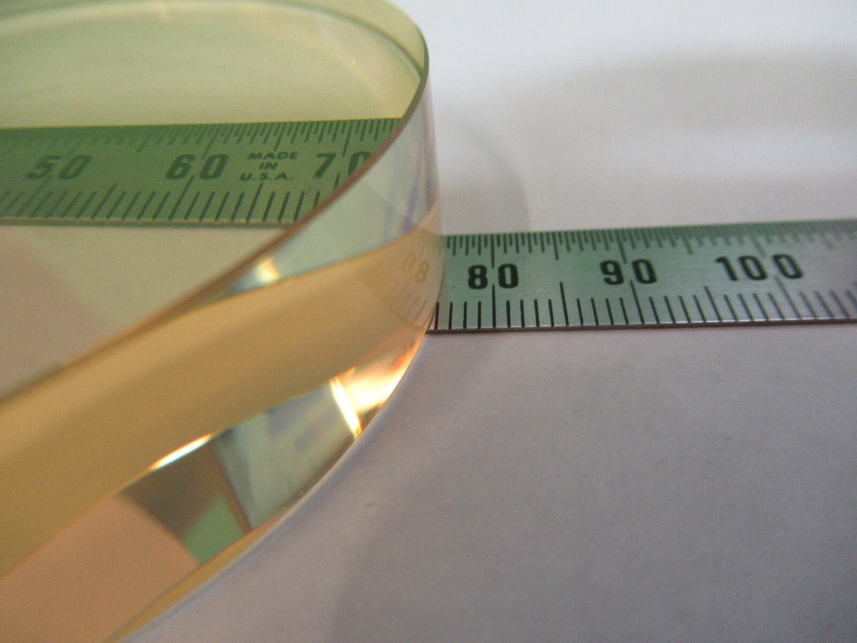 OPTICAL FLAT ZERODUR POLISHED 1/10 WAVE LASER OPTICS AS PICTURED &R7-B-07x
