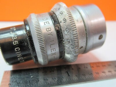 Antique Cine Ilex Lens Univar Rare Fair Optics
