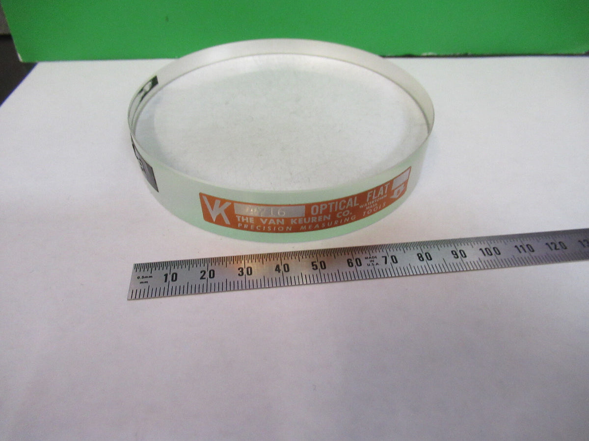 or Repair Optical Flat Substrate Fused silica 4" Pictured