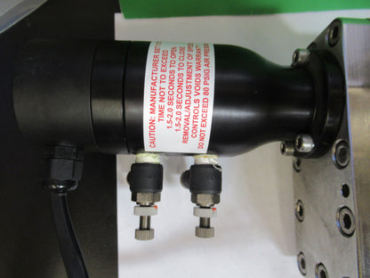 NOR-CAL HIGH VACUUM VALVE GVMP-2502-CF  HEAVY STAINLESS STEEL AS PICTURE W1-B-18