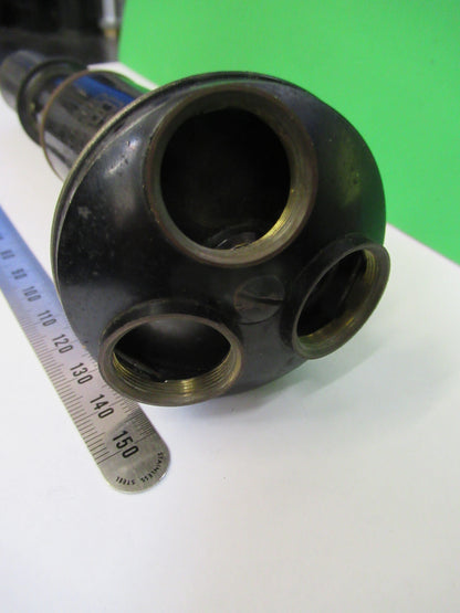 Antique Spencer Lens Co. Tubus + Nosepiece Microscope Part Optics