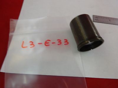 MICROSCOPE PART BRASS MOUNTED EYEPIECE LENS OPTICS AS IS BIN#L3-E-33