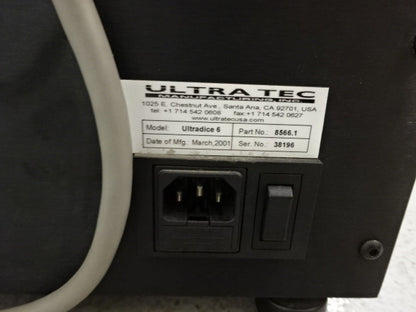 ULTRATEC DICING ULTRADICE 6 SUBSTRATE SILICON SAPPHIRE DIAMOND CUT MACHINE #WARE