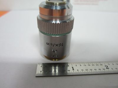 Microscope Objective Ernst Leitz Wetzlar Germany Pl 16X Infinity Optics
