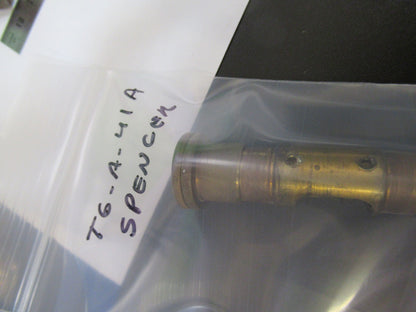 ANTIQUE AO SPENCER  SET GROSS ADJUST KNOBS MICROSCOPE PART AS PICTURED T6-A-42