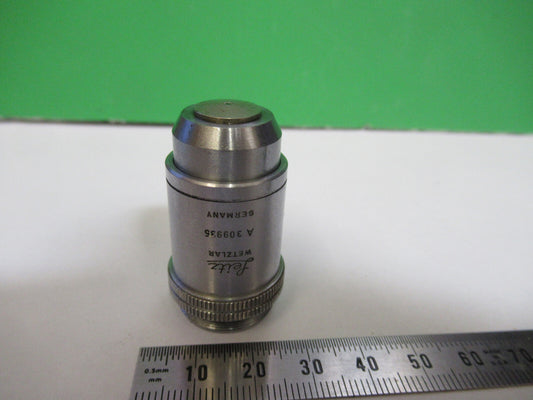 Antique Brass Ernst Leitz Apo 90X Objective Microscope