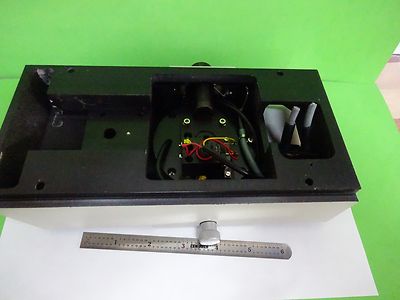 MICROSCOPE PART POLYVAR REICHERT LEICA TOP CONFOCAL OPTICS AS IS BIN#W2-03