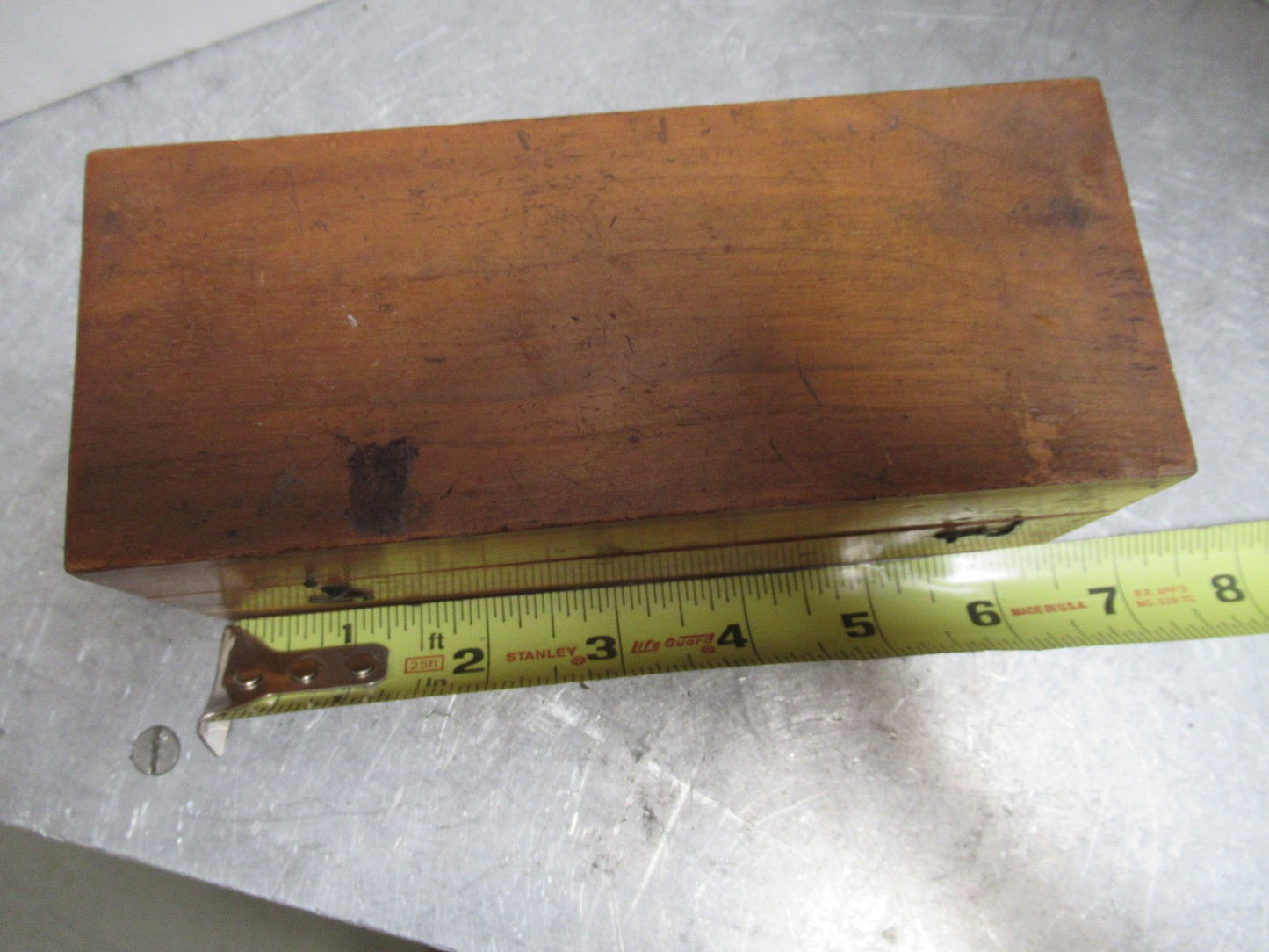 ANTIQUE FRENCH PORTABLE BRASS MICROSCOPE  WITH BOX circa 1870 T8-B-30