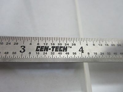 OPTICAL GLASS THICK WINDOW MIL SPEC LASER OPTICS AS IS BIN#N2-31