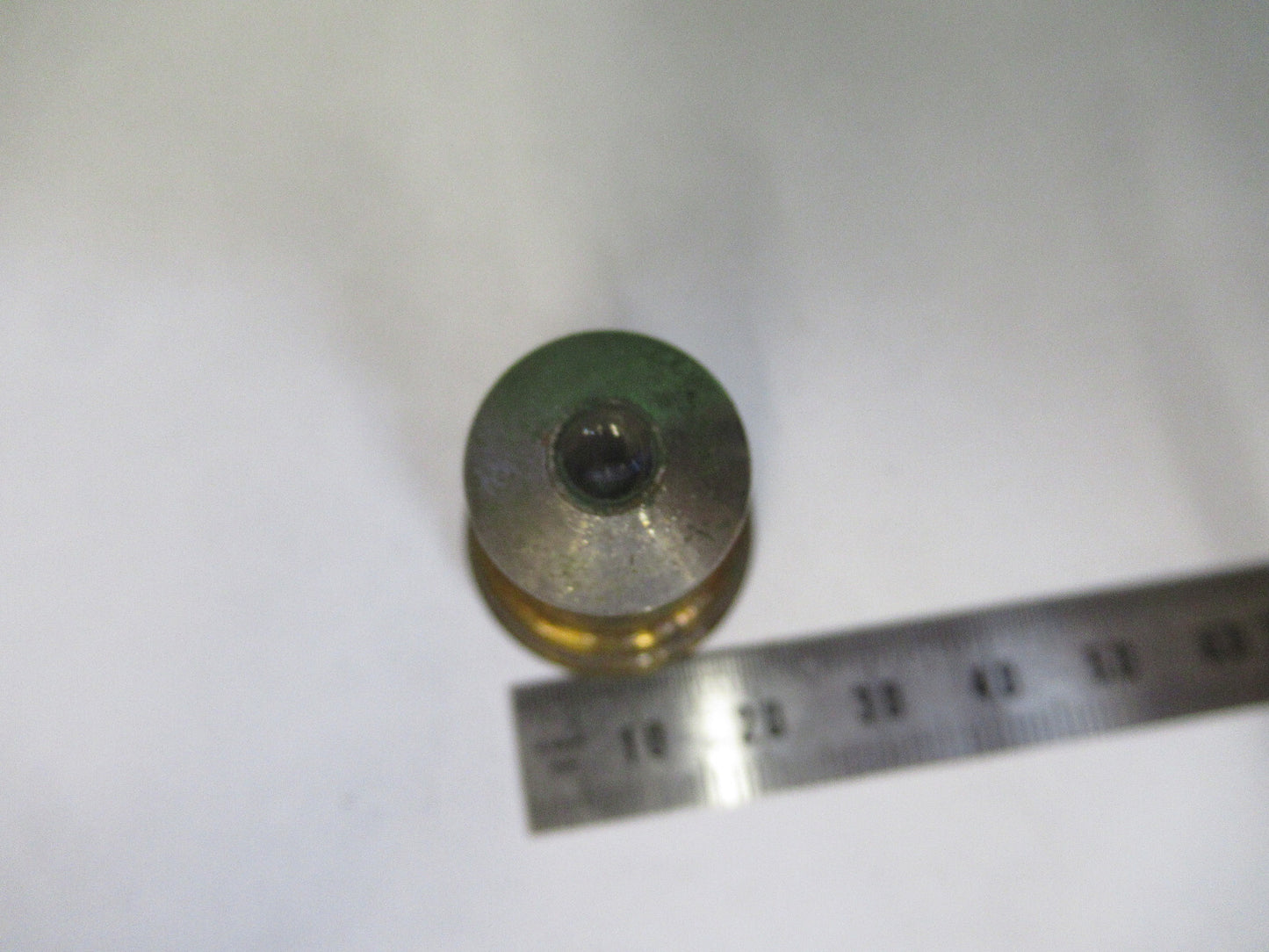 ANTIQUE BRASS SPENCER 10X OBJECTIVE MICROSCOPE PART AS PICTURED &S2-C-45