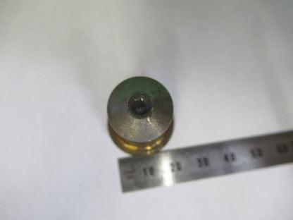 ANTIQUE BRASS SPENCER 10X OBJECTIVE MICROSCOPE PART AS PICTURED &S2-C-45