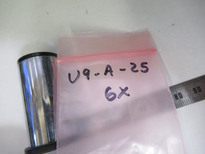 SEIBERT WETZLAR 6X GERMANY EYEPIECE LENS MICROSCOPE PART AS PICTURED U9-A-25