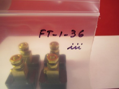 LOT 2 EA DELTEC 50W 1 AMP MKA ELECTRICAL LOAD RESISTOR AS PICTURED PART &FT-1-36