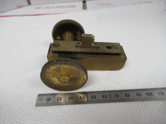 Microscope Part Antique Bausch & Lomb Frame Gross Adjust