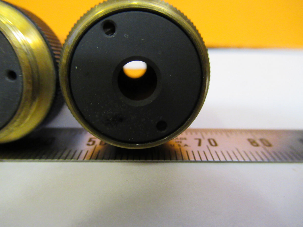 LOT WOLFE OBJECTIVE  LENS MICROSCOPE PART AS PICTURED Y1-A-57