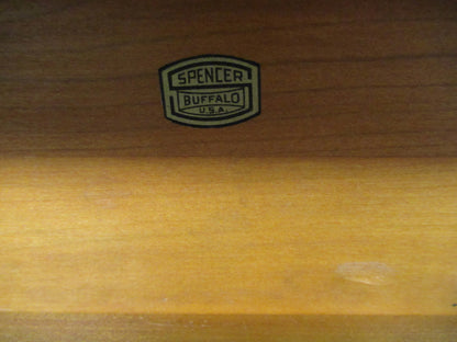 Empty Spencer Lens Co. American Optical Co. Wood Cabinet Antique Microscope Part