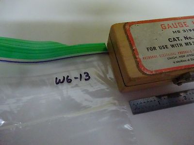 Metrology Gauge Kit Ms 3196-1 Buchanan