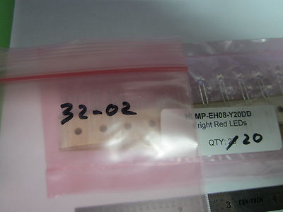 HELLE ROTE LED, 20 STK., #32-02