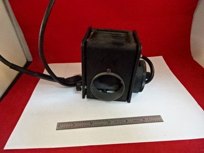 Microscope Spare Nikon Lamp Housing Illuminator Optics AS IS
