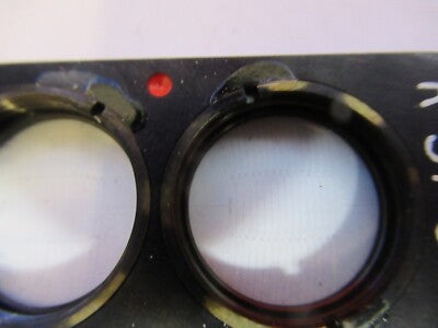 LEITZ GERMAN SLIDE CURVATURE MEASURING TOOLMAKER MICROSCOPE PART AS PIC &A9-A-93
