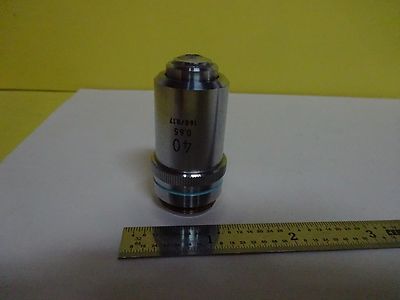 MICROSCOPE OPTICAL PART NIKON JAPAN OBJECTIVE 40X OPTICS AS IS BIN#X7-17