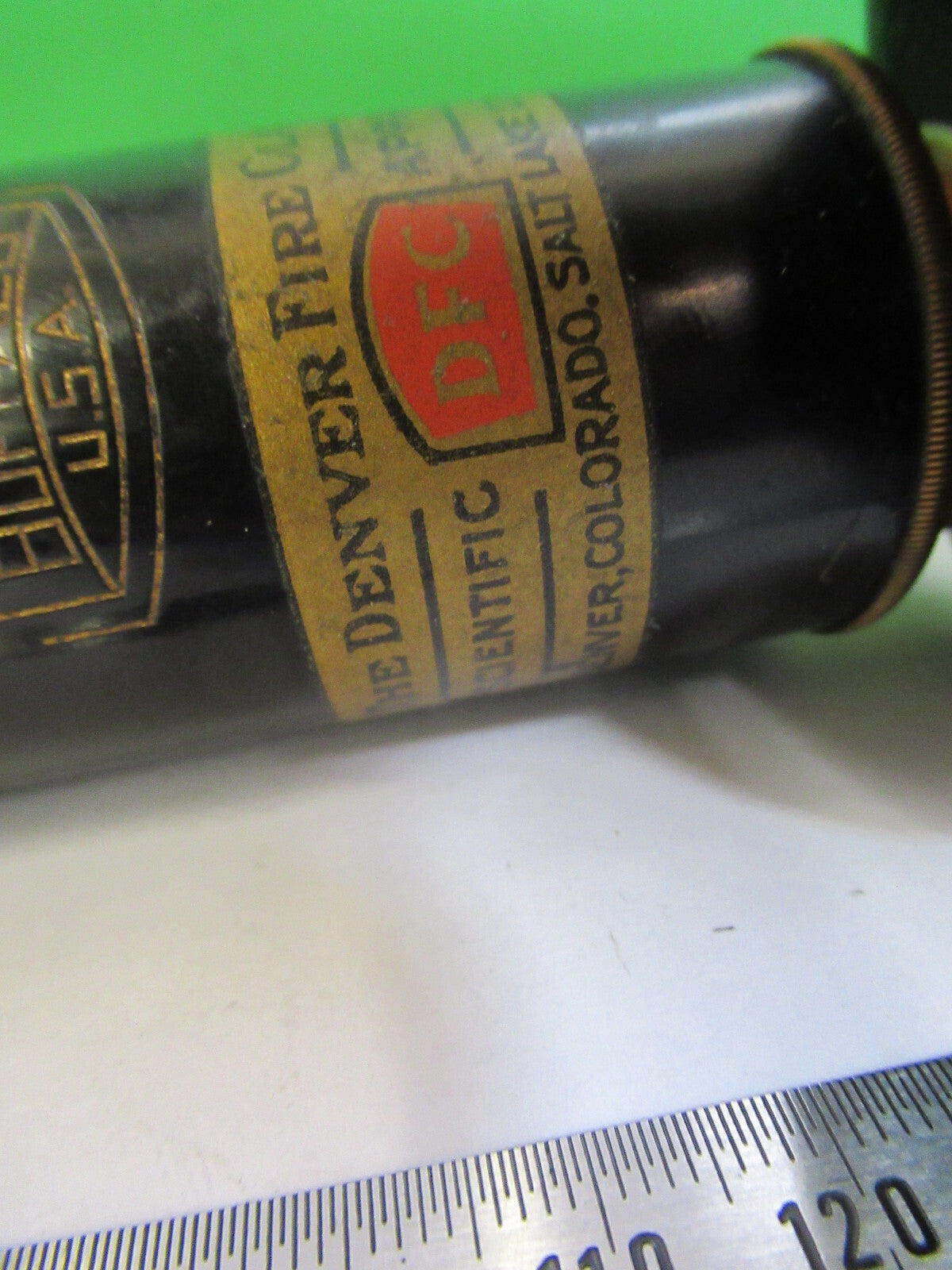 Antique Spencer Lens Co. Tubus + Nosepiece Microscope Part Optics
