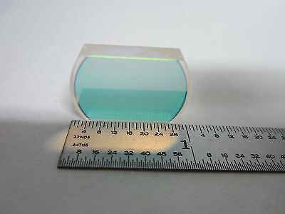 OPTICAL TRUNCATED DICHROIC MIRROR FILTER LASER OPTICS BIN#R3-63