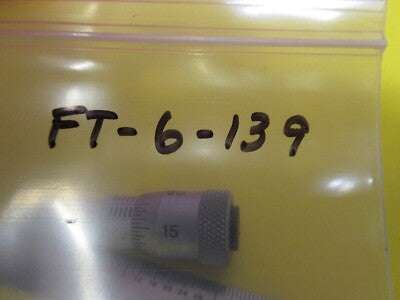MICROMETER SCREW POSITIONING PART AS PICTURED #FT-6-139