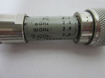 NARDA ATTENUATOR 757C 2.9 dB RF MICROWAVE FREQUENCY GHz  BIN#1E-P-14