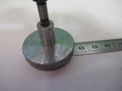 ANTIQUE SET OF KNOBS ALUMINUM BAUSCH LOMB MICROSCOPE PART AS PICTURED U9-A-43