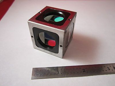 OPTICAL INTERFEROMETER HP 10702A BEAM SPLITTER CUBE LASER OPTICS BIN#1