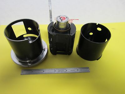MICROSCOPE PART PHOTOMIC ZEISS DRUM OPTICS AS IS BIN#H8-06