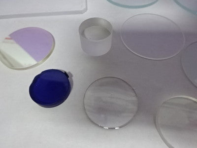 Lot Optics Lenses Filters Coated Lens Optical Set Optics