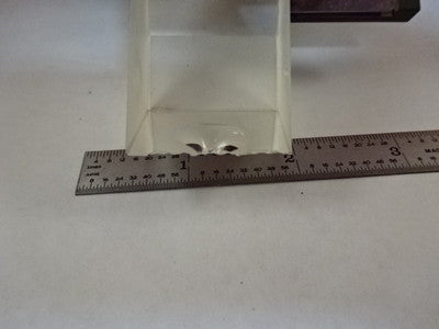 MICROSCOPE PART POLYVAR REICHERT LEICA ASSEMBLY PRISM HEAD OPTICS AS IS #V2-B-99