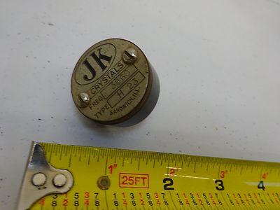 Quartz Radio Wwii Crystal Jk James Knight 3860 Kc Frequency Control