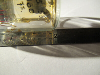 Antique Quartz Radio Crystal Russian Glass Holder Frequency Control