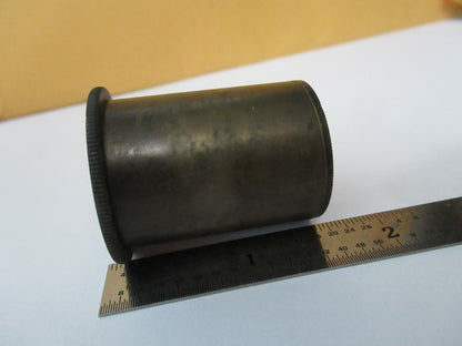 Antique Brass circa 1890's Beck Eyepiece Lens Optics Microscope Part