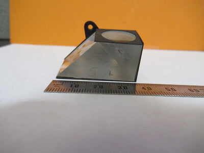 LEITZ GERMANY OPTICAL GLASS PRISM OPTICS MICROSCOPE PART AS PICTURED P3-A-103