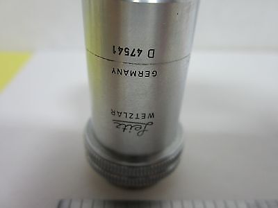 MIKROSKOPTEIL OBJEKTIV LEITZ DEUTSCHLAND PHACO 40X OPTICS AS IS BIN#H6-29