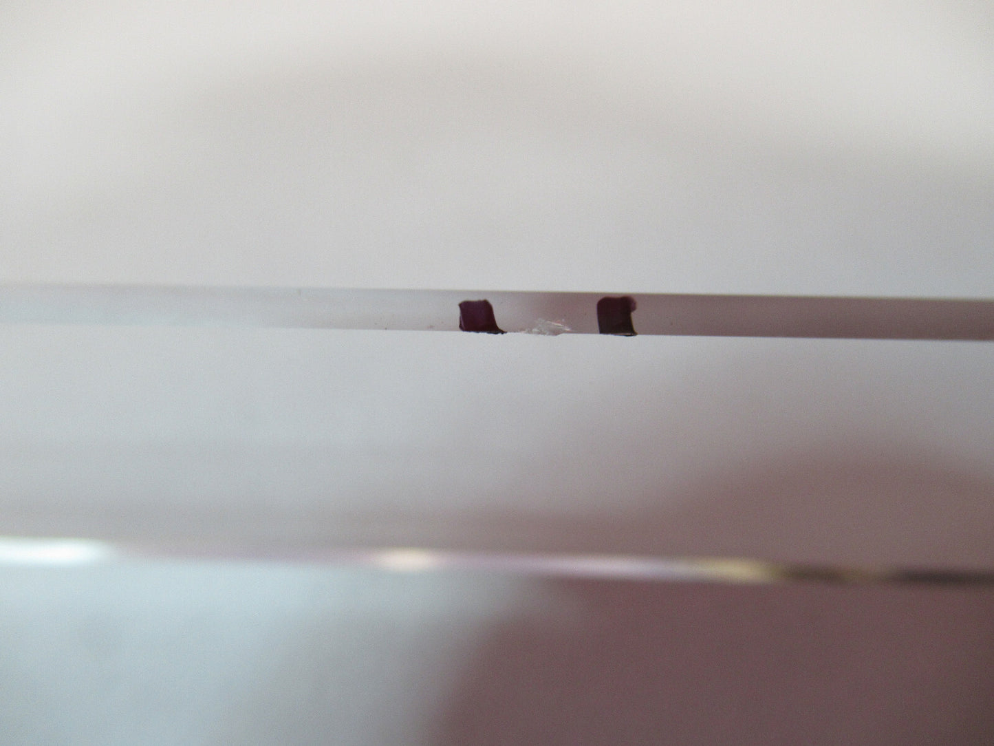 Optical BK7 Glass Slab small chip edge very clean Laser Optics