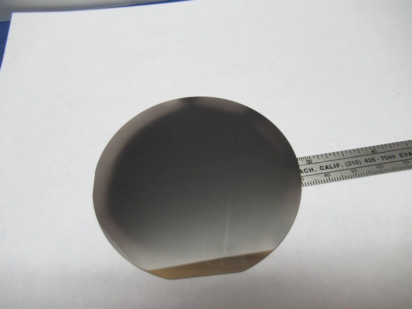 ONE WAFER LITHIUM NIOBATE LN SAW SURFACE ACOUSTIC WAVE  Y128d BLK AS IS #85-A-07