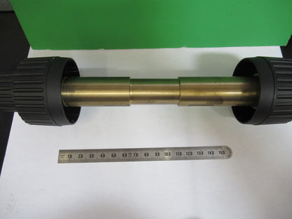 LEICA LEITZ GERMANY DMRB SET KNOBS STAGE MICROSCOPE PART AS PICTURED V7-FT-92