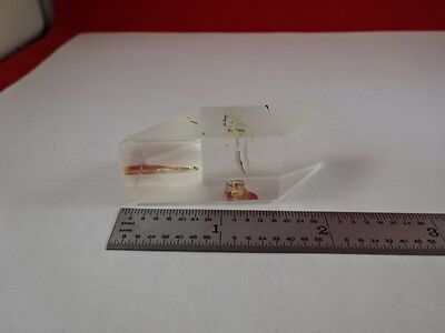 MICROSCOPE PART OPTICAL REICHERT AUSTRIA PRISM OPTICS AS IS #U2-C-80
