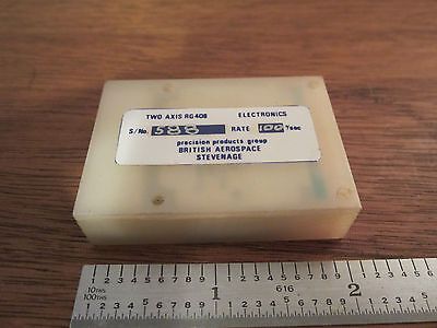 BRITISH AEROSPACE TWO AXIS GYROSCOPE RG408 100 DEGREE / SECOND