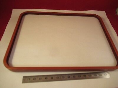 MIL SPEC OPTICAL LARGE WINDOW with SILICONE GASKET OPTICS AS PICTURED &39-A-30