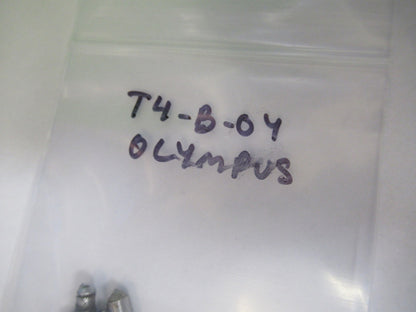 OLYMPUS JAPAN LOT SCREWS MICROSCOPE PART AS PICTURED AS PICTURED T4-B-04